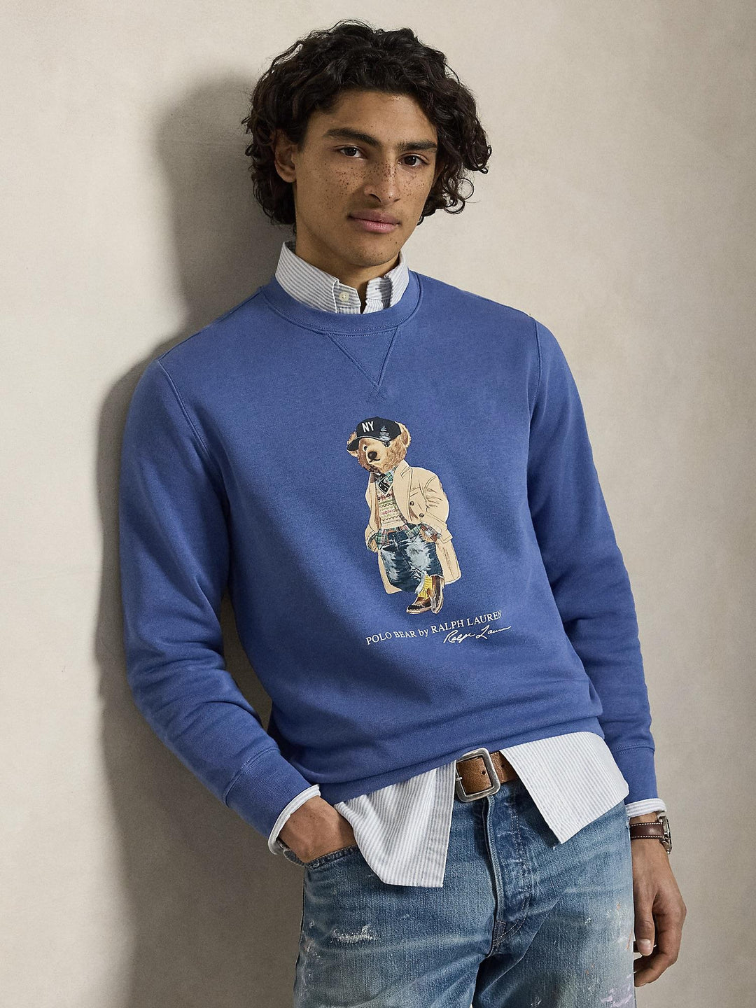 Polo Bear Fleece Sweatshirt