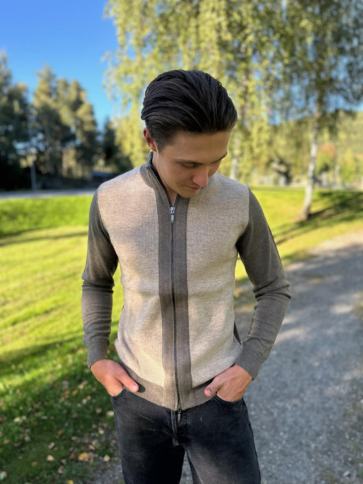 Milton Zip Cardigan