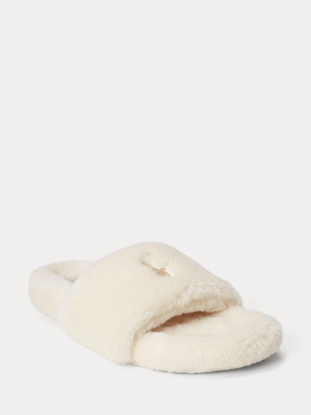 Faux shearling slipper