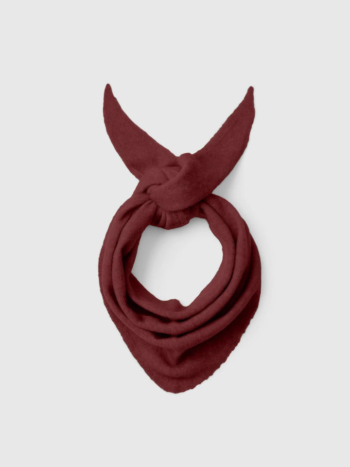Slwlulu Brushed Wool Blend Scarf Noos