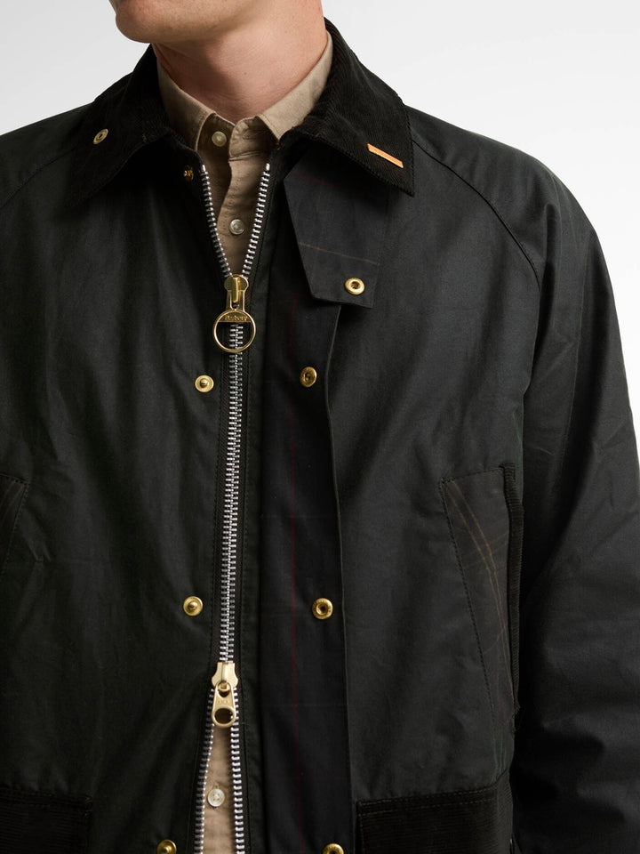 Icons Patch Bedale Wax Jacket