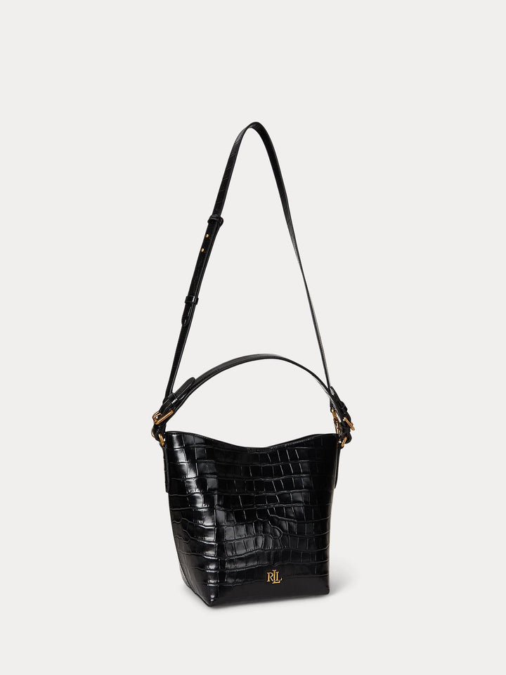 Croc Embossed Medium Witley Bucket Bag
