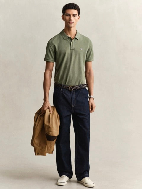 Reg Shield Ss Pique Polo