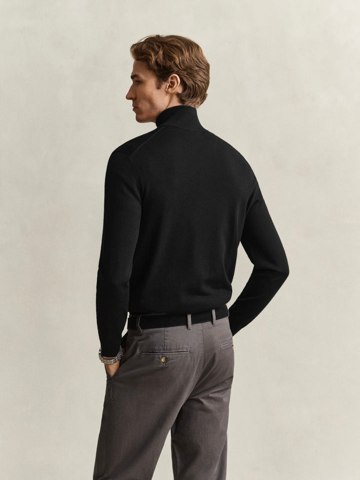 Extrafine Merino Wool Half Zip