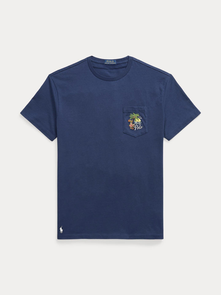 Classic fit embroidered t-shirt
