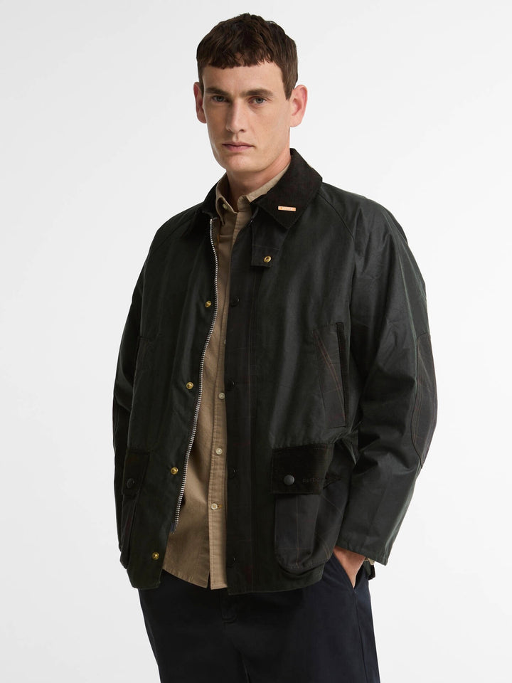Icons Patch Bedale Wax Jacket