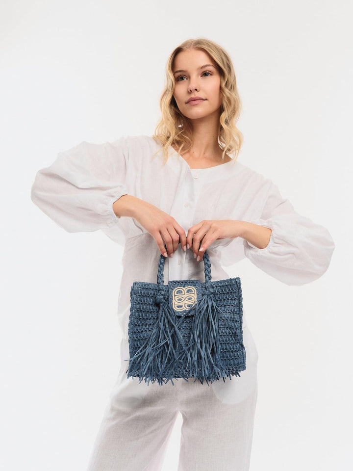Sigrid Straw Bag