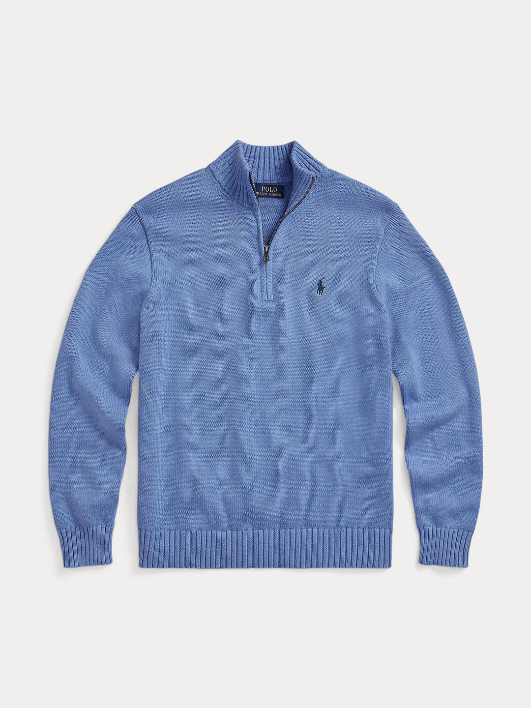 Cotton quarter zip