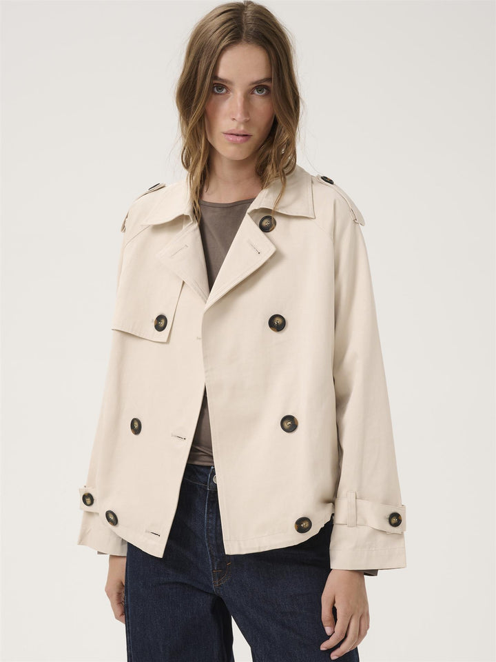 MIRAMW SHORT TRENCHCOAT