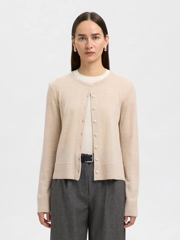 SLFThea LS Knit cardigan