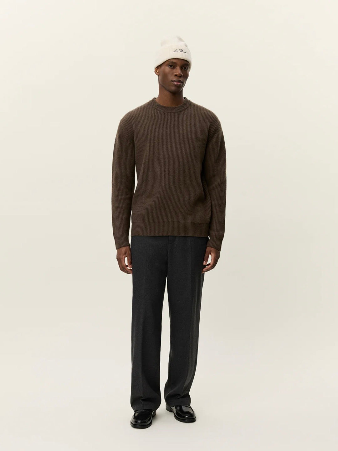Eddie Wool Rib Rollneck Knit