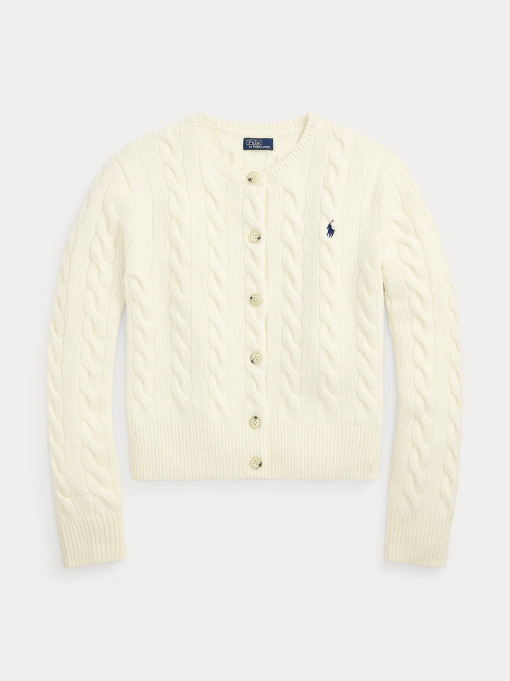 Wool cashmere cardigan