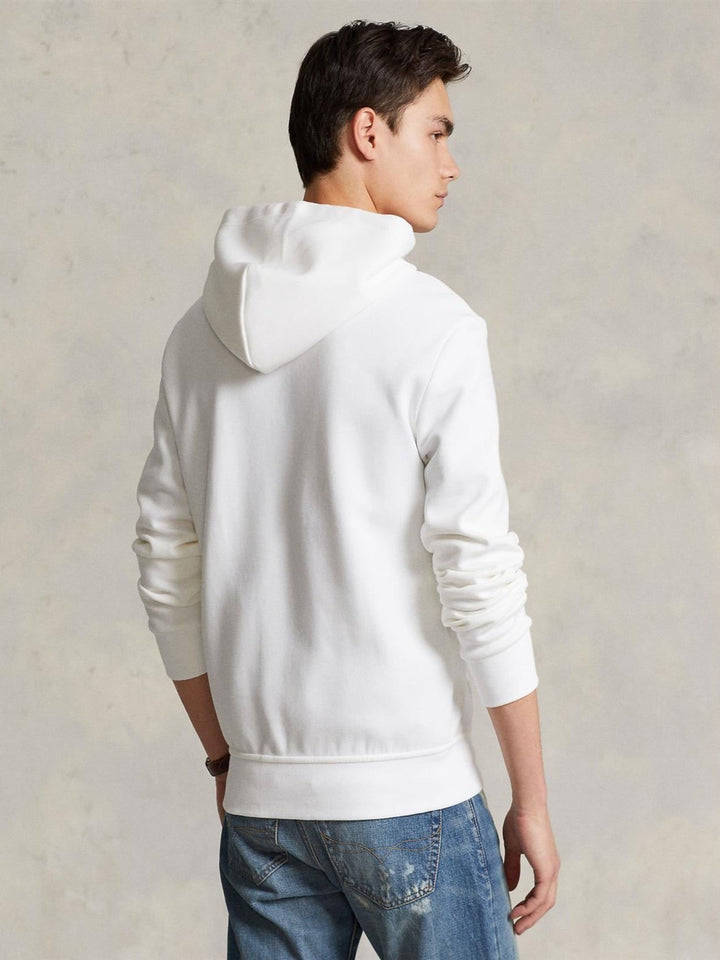 Double knit full zip hoodie