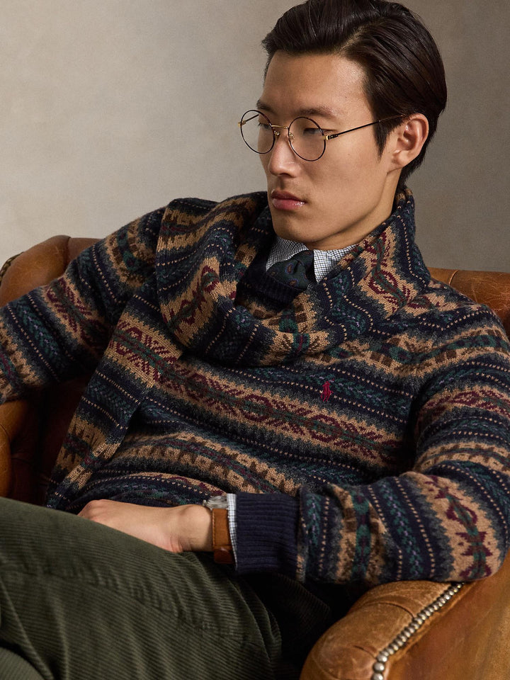Fair Isle Wool Sweater