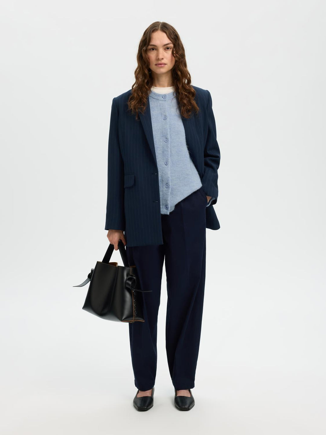 Slflulu New Ls Knit Cardigan Noos