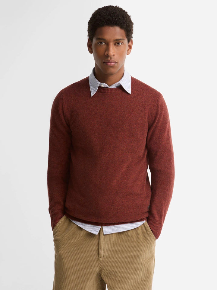 Essential Patch Crew Neck Sweater
