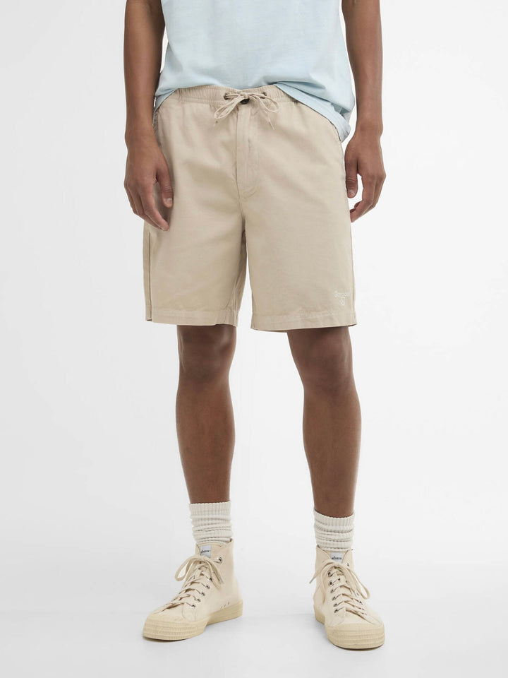 Washed Oxford Relaxed Short