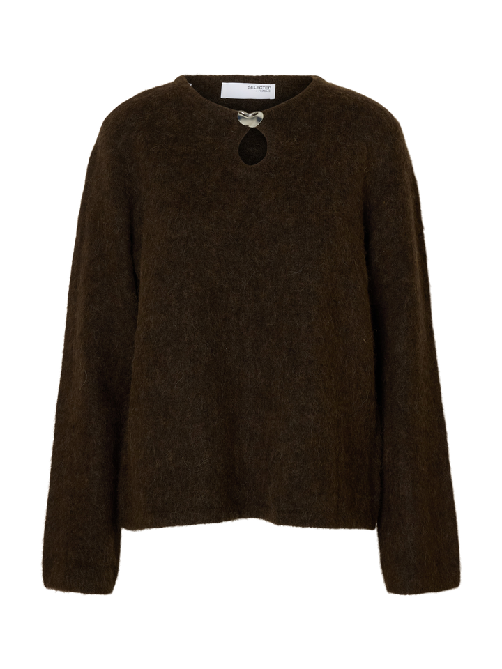 Slflulu Brushed O-Neck