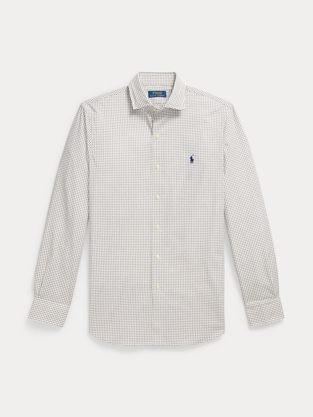 Custom fit poplin stretch shirt