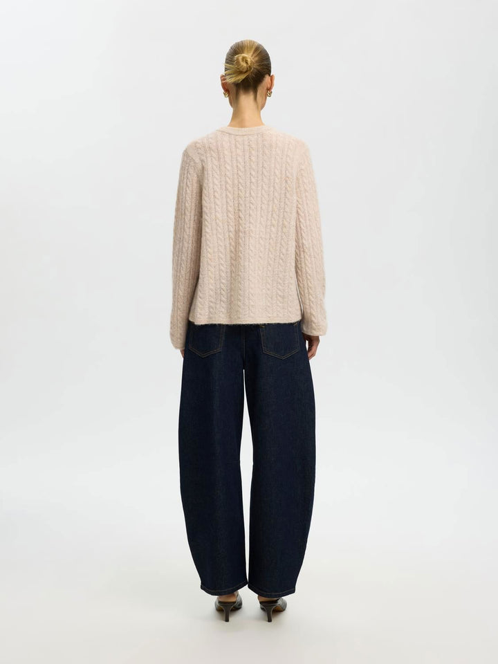 Slwlulu Knit Cable Cardigan