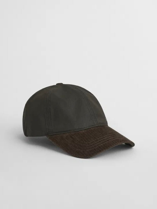 Waxed cotton cap