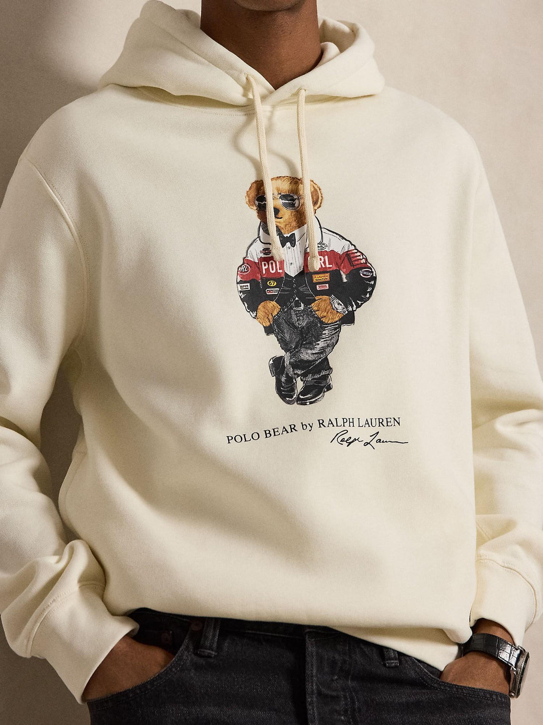 Polo Bear Fleece Hoodie