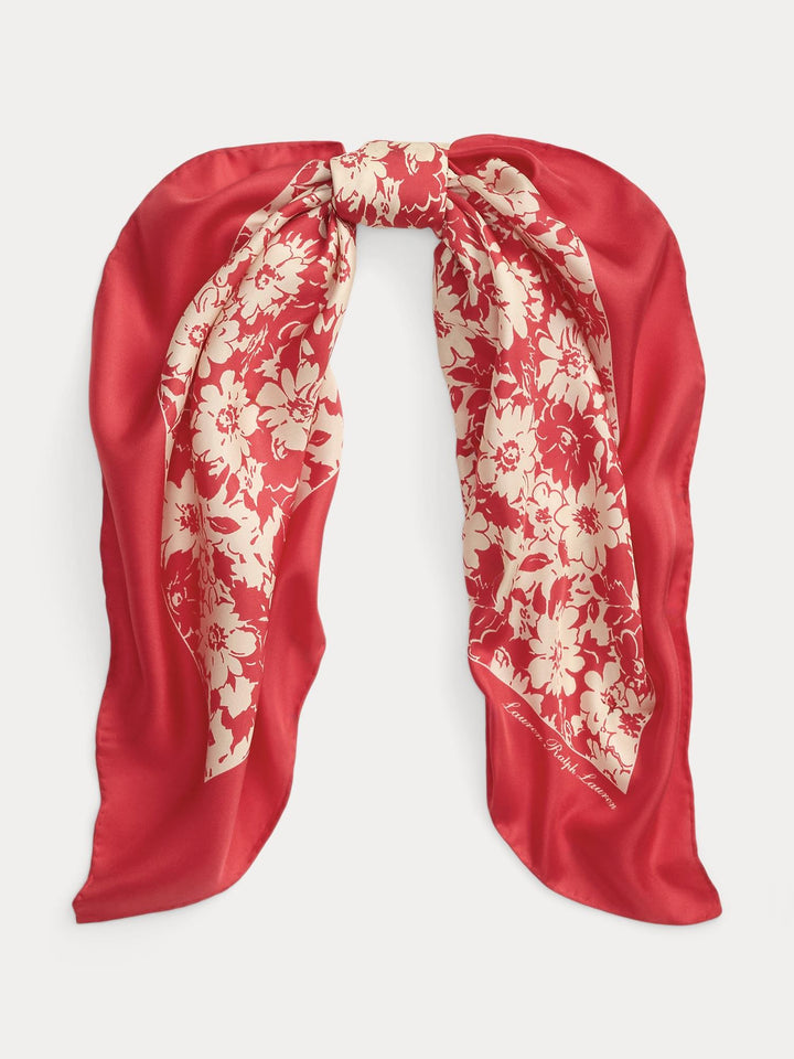 Floral Silk Scarf
