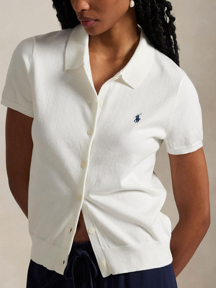 Short Buttoned Cardigan