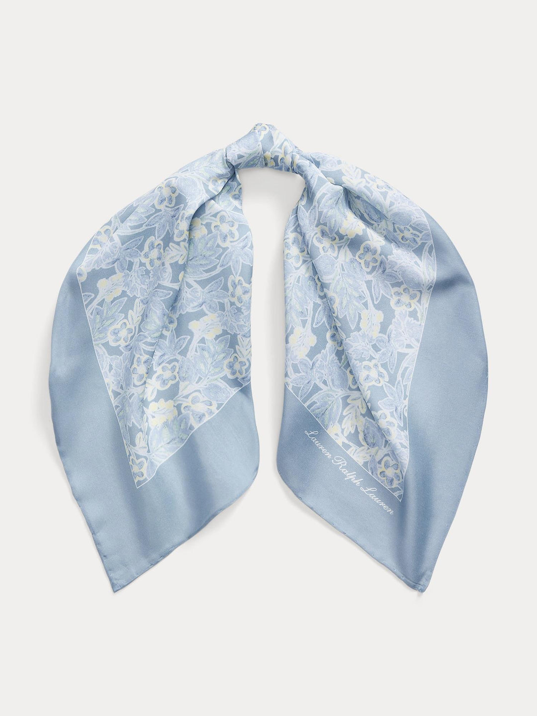 Floral Cotton Silk Scarf