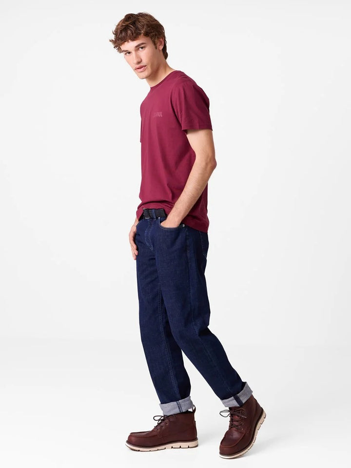 Pierre deep blue stretch