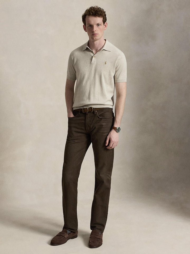 Cotton Polo Sweater