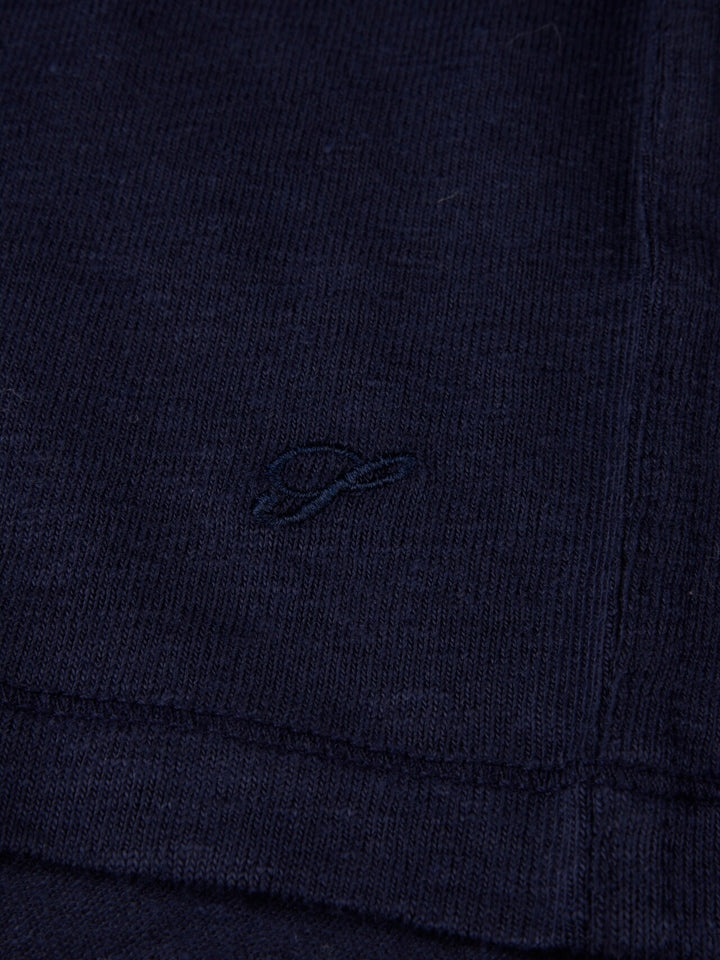 Polo shirt linen stretch