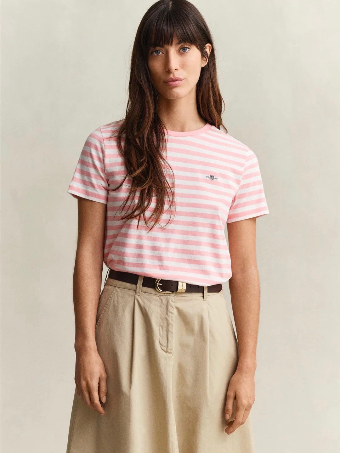 Reg Striped Shield T-Shirt