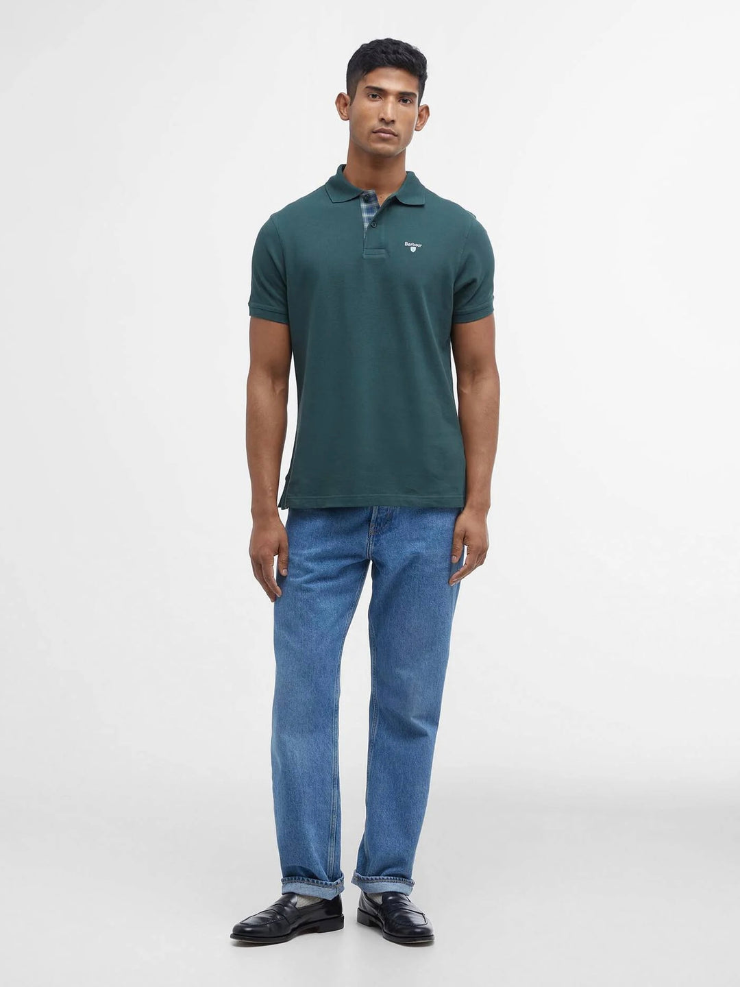 Tartan Pique Polo