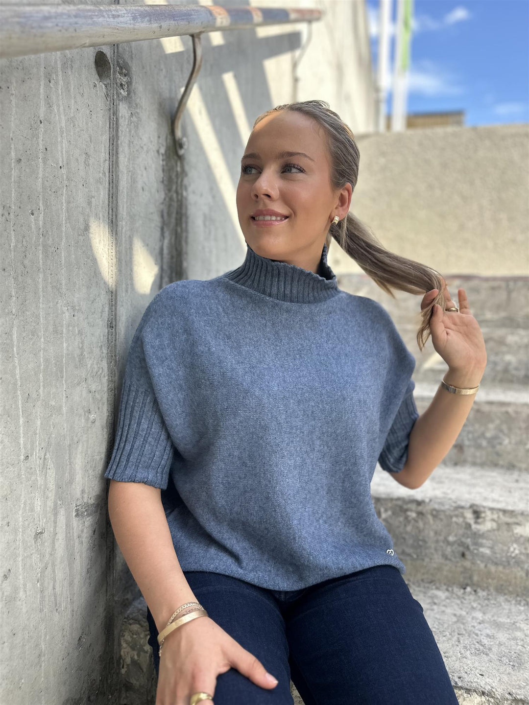 Turtleneck Sweat