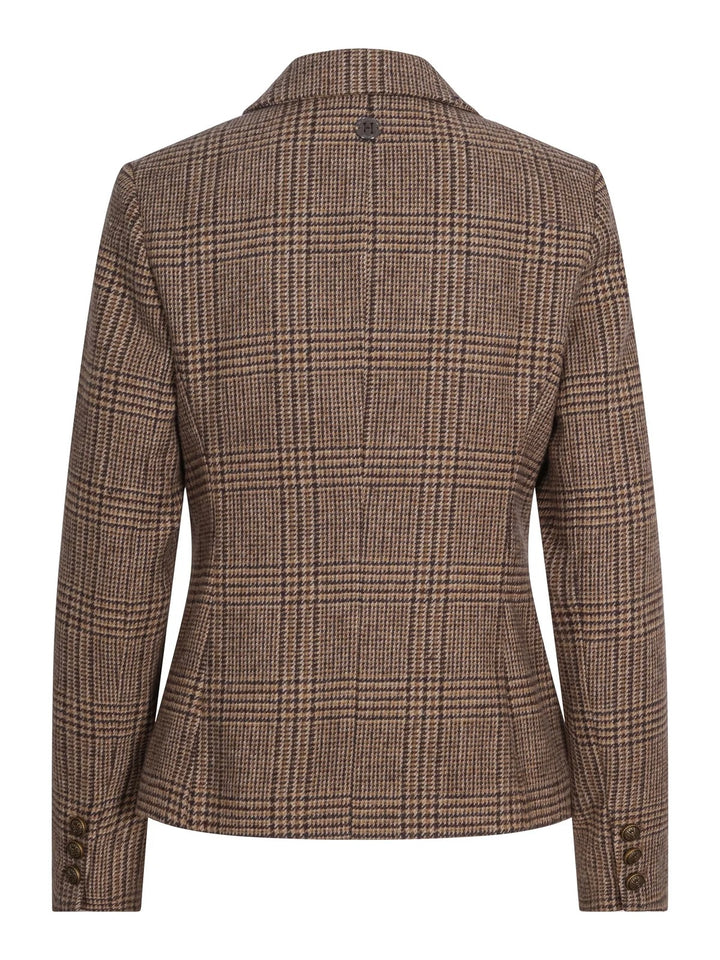 Checked Blazer