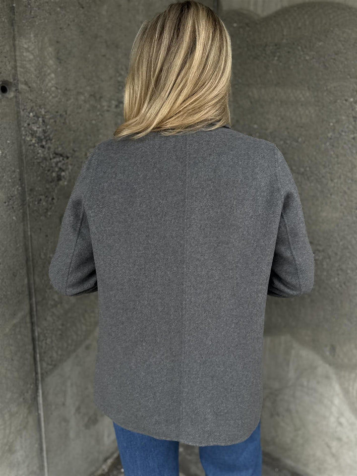 Handstitched peacoat