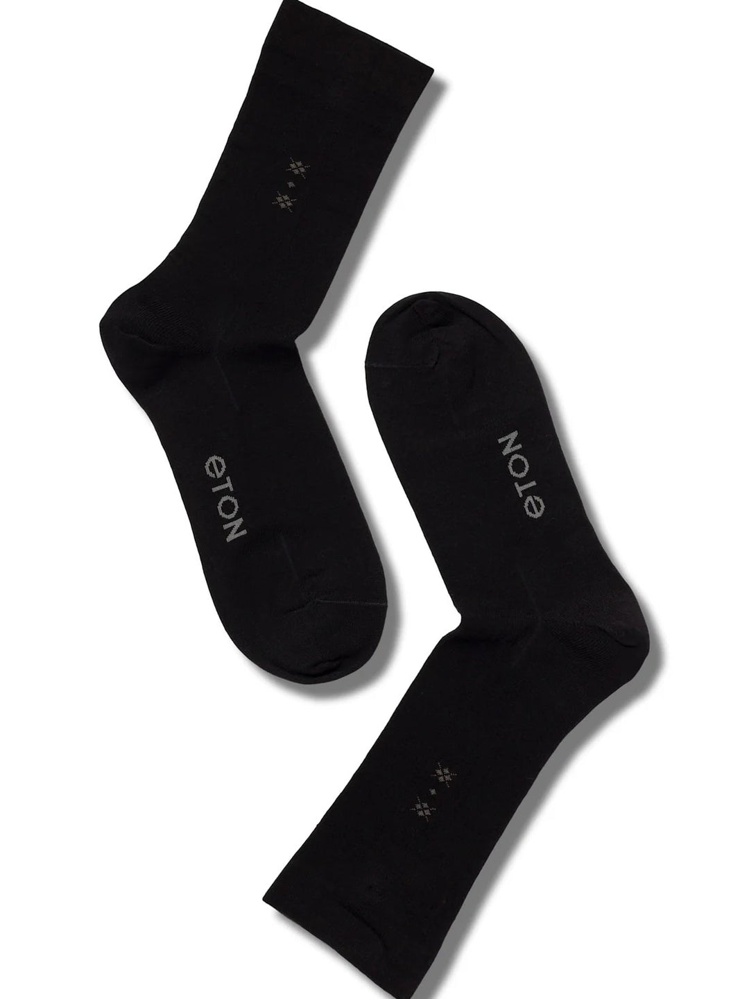 Eton Cotton Small Argyle Comfort Top