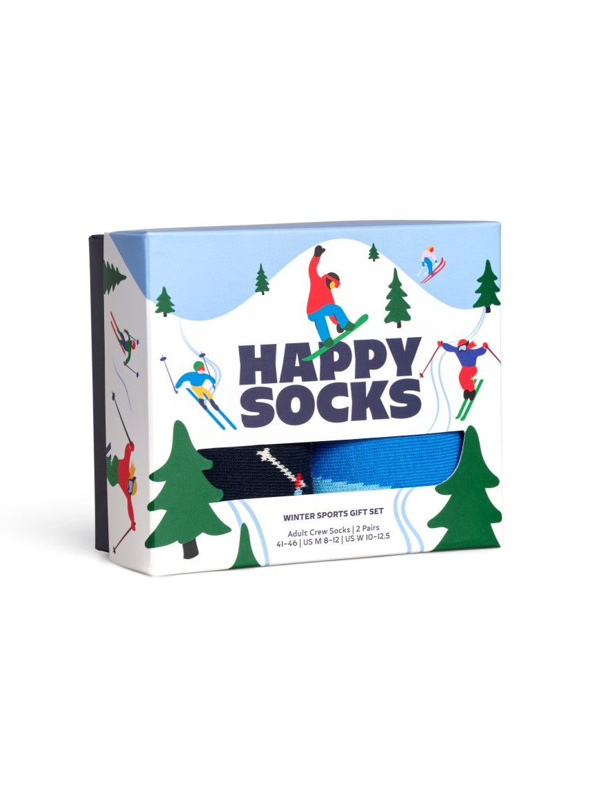2-Pack Winter Sports Socks Gift Set