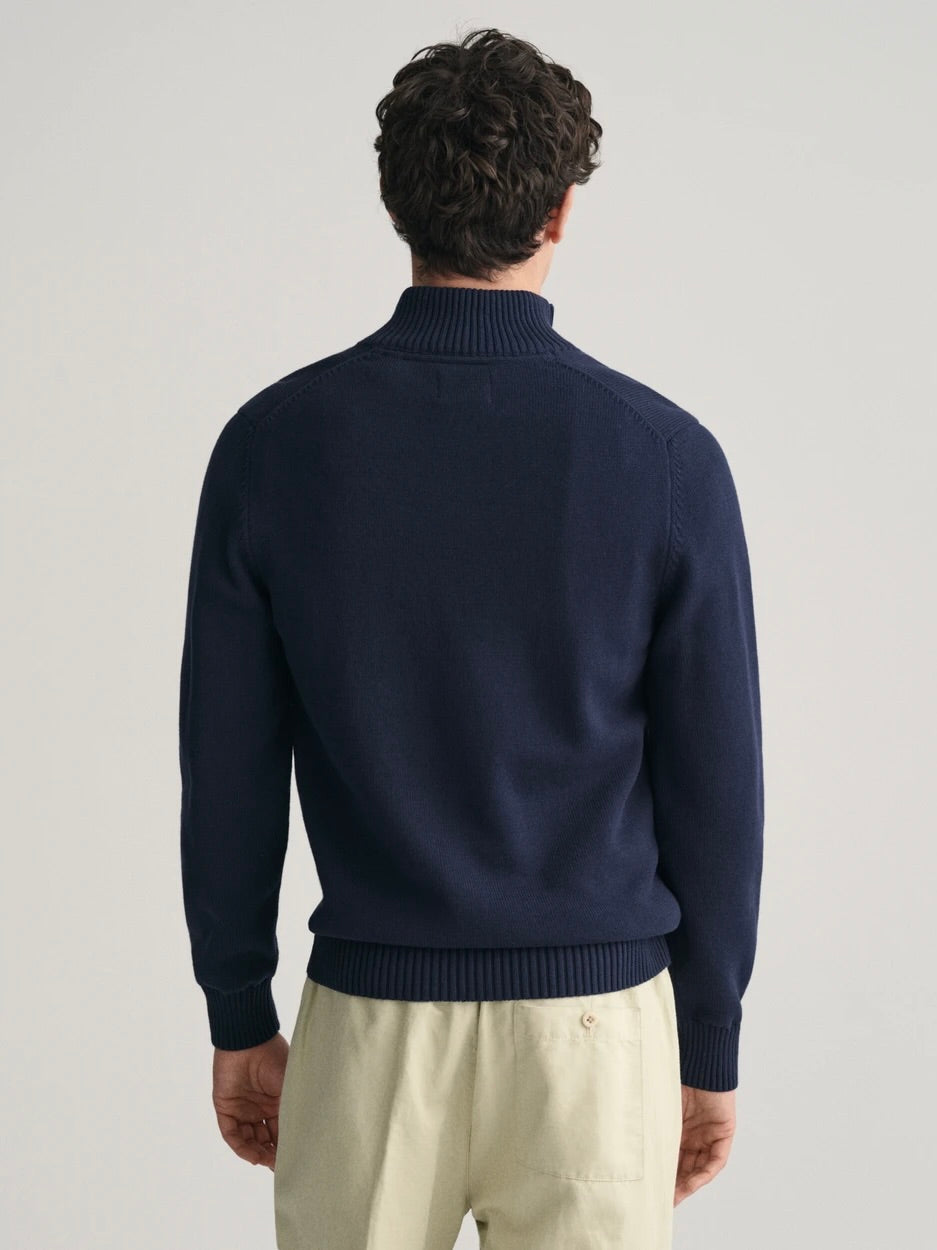 Casual Cotton Half Zip