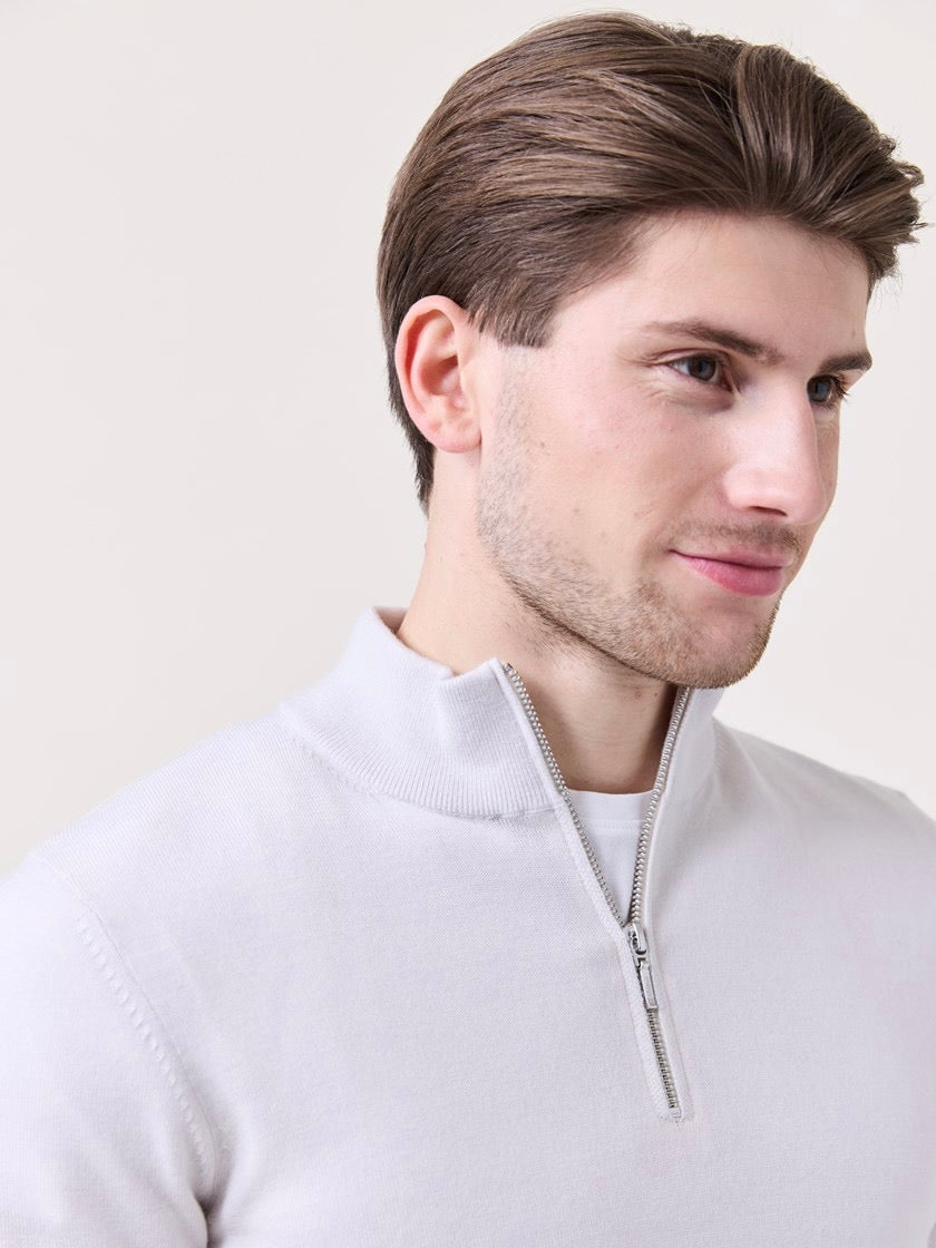 Alonzo merino zip genser