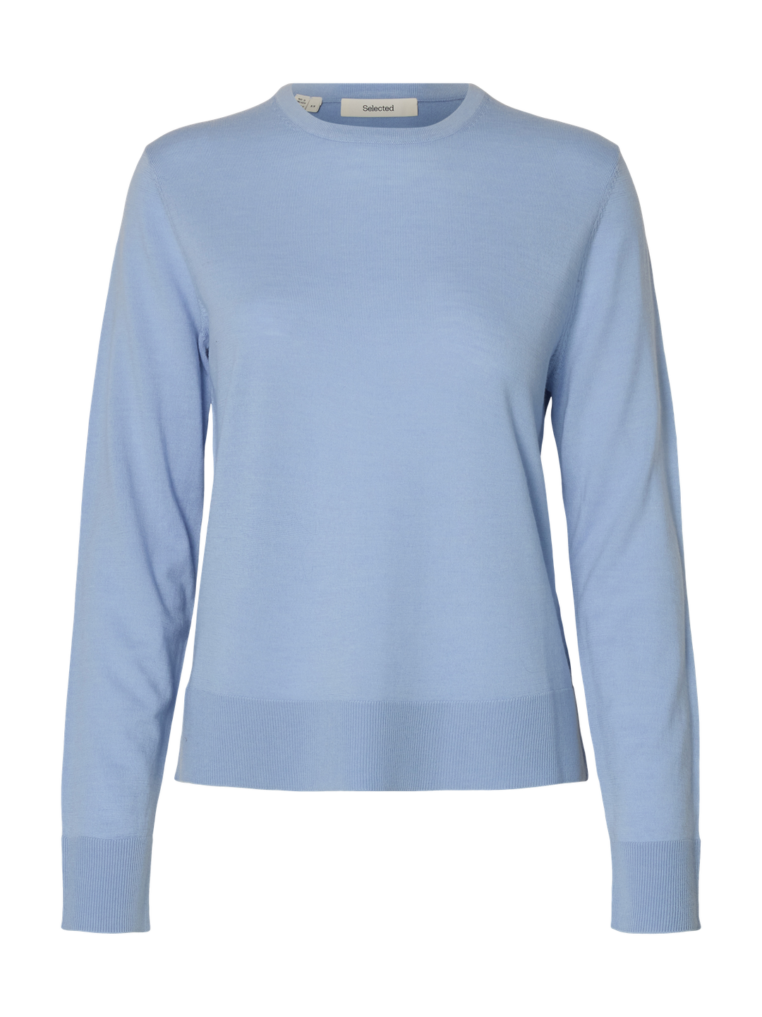 Slwthea Ls Knit Merino O-Neck Noos
