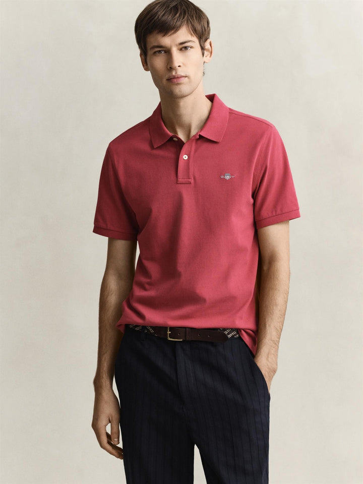 Reg Shield Ss Pique Polo