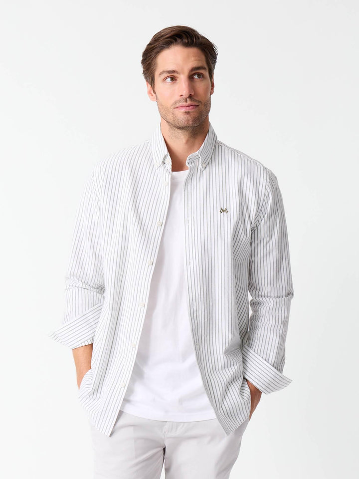 Norman stripet skjorte