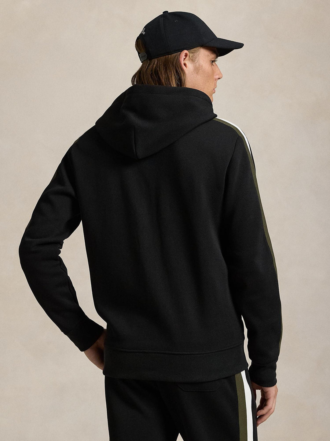 Double knit full zip hoodie