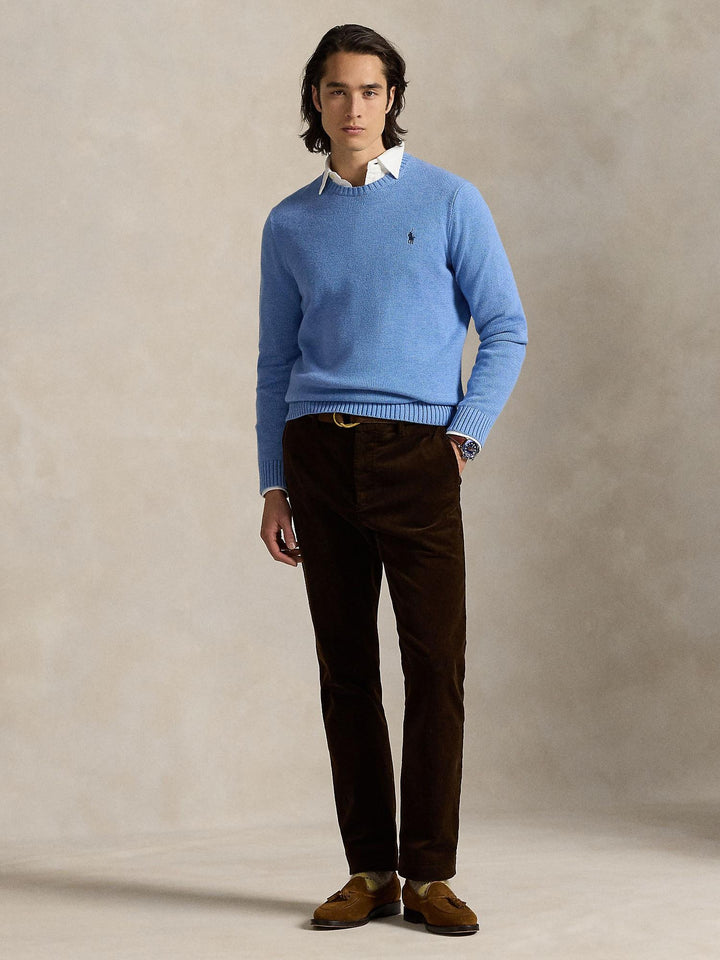 Cotton crewneck sweater