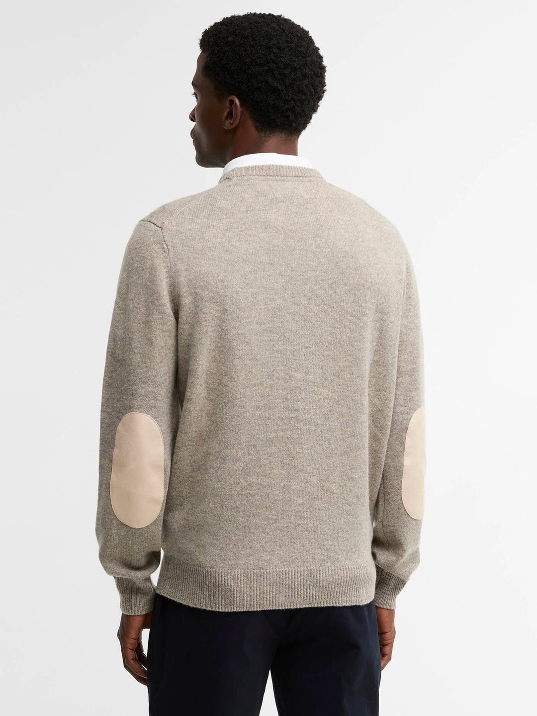 Essential Patch Crew Neck Sweater