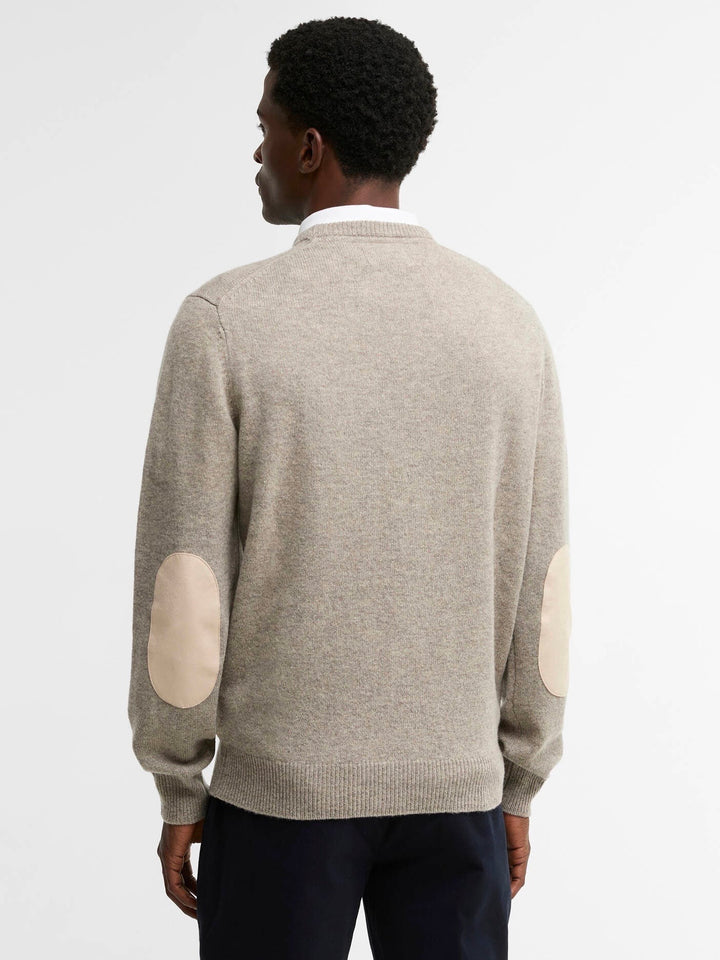 Essential Patch Crew Neck Sweater