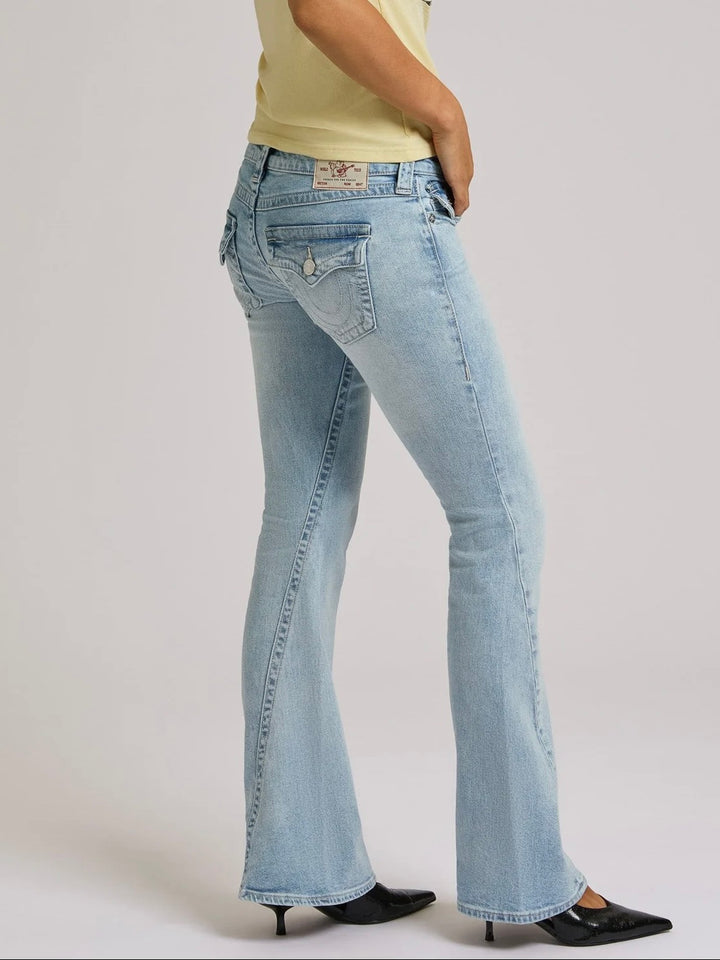 TRUE RELIGION JOEY LOW RISE FLARE