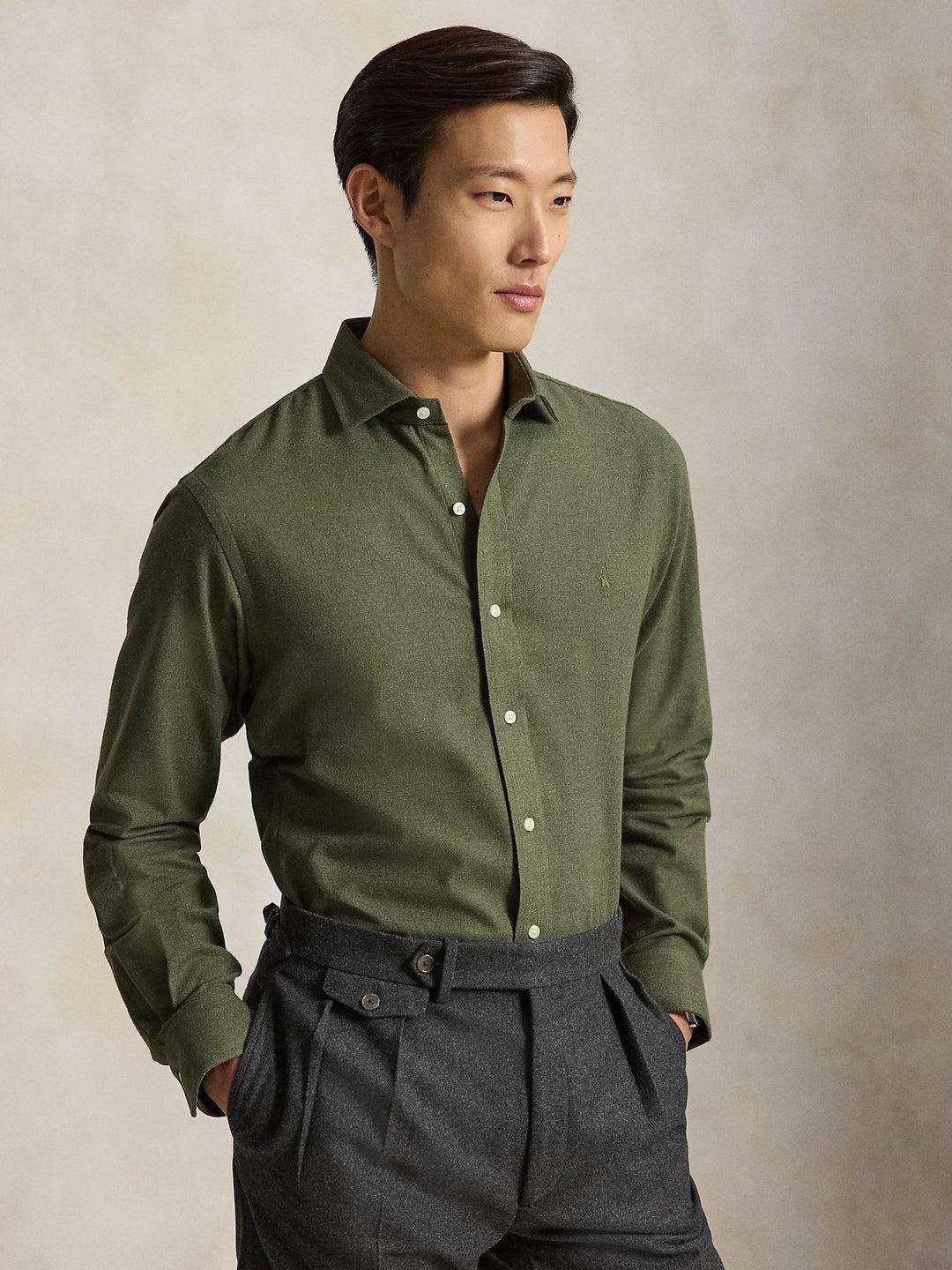 Custom fit performance twill